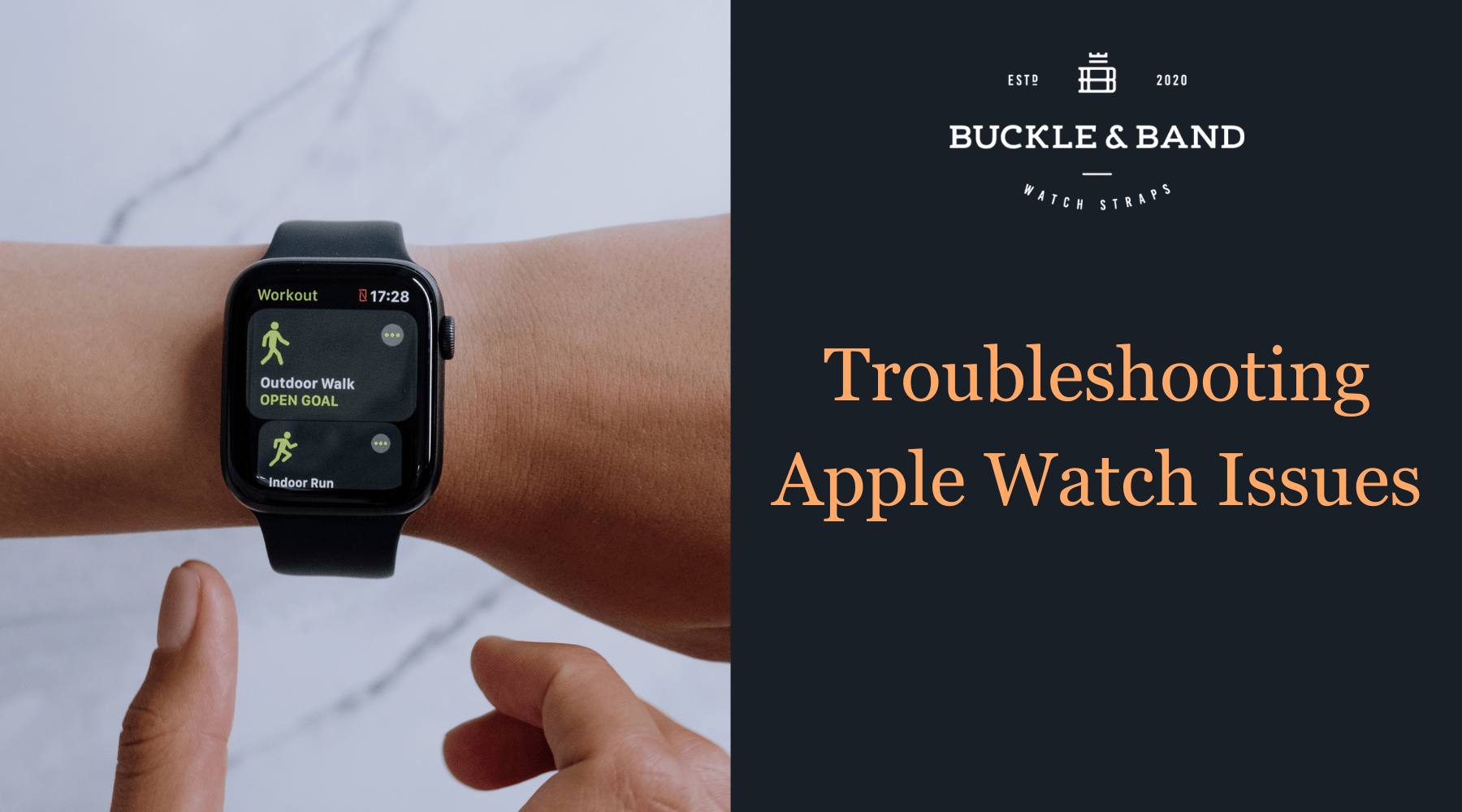 Troubleshooting common Apple Watch Issues - Buckle and Band