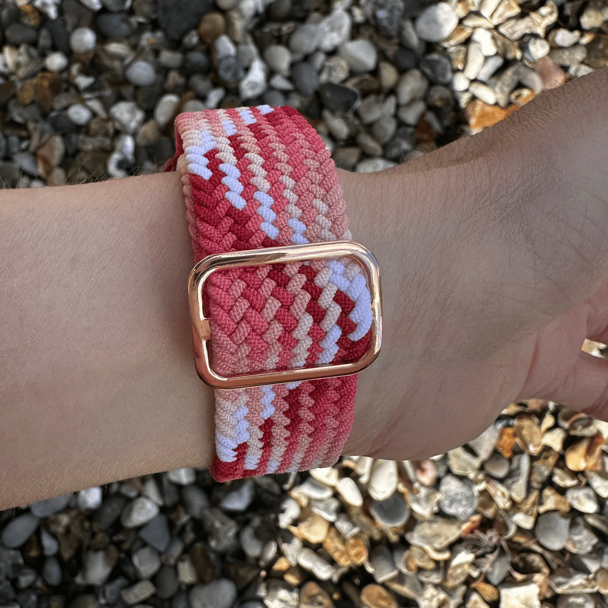 The Rosé Twist Loop - Buckle and Band - GR.MIXPINK1