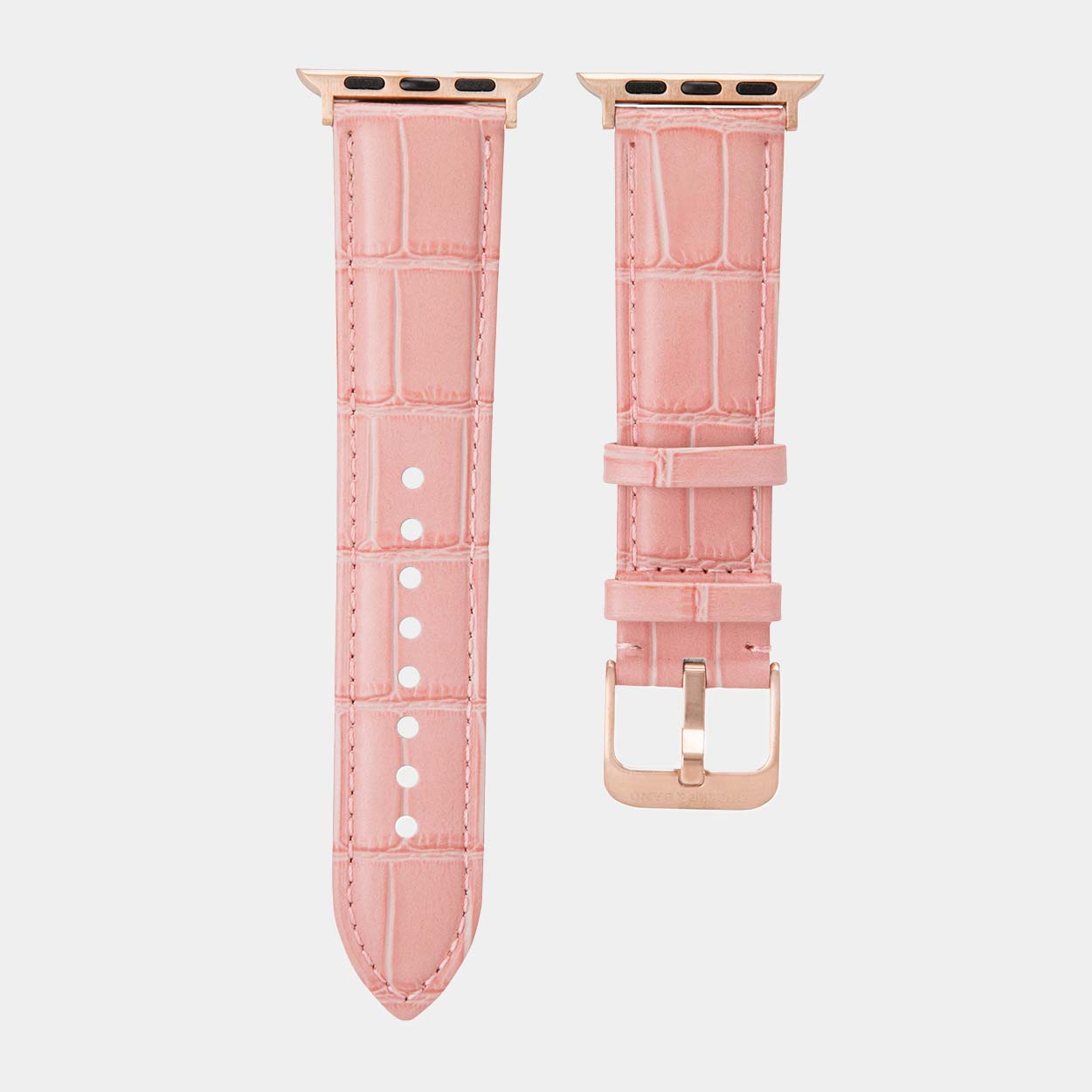 Miam Apple Watch Strap - Pink - Buckle & Band - MIA-38-PIN-GL