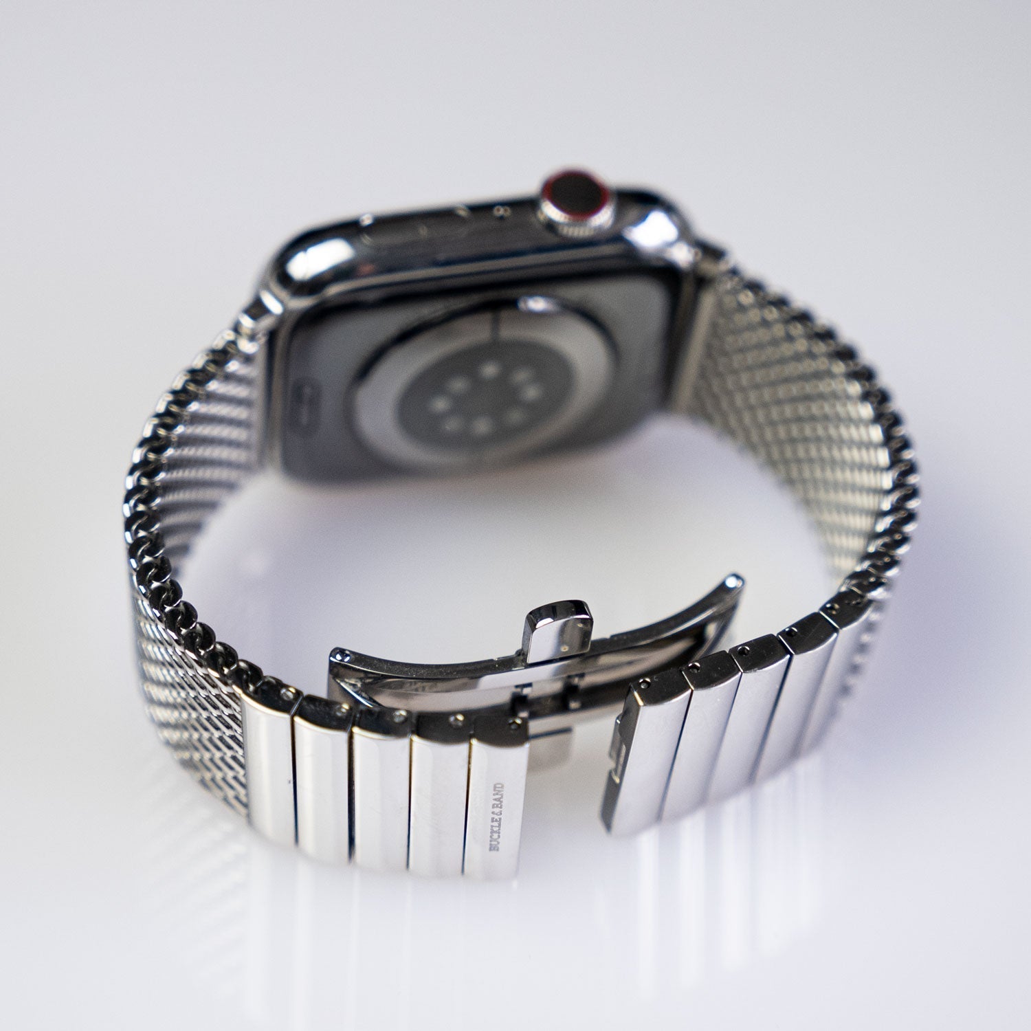 Ex-Display Milanese Stainless Steel Luxury Apple Watch Strap - Buckle and Band - SLS-38-SM-SI