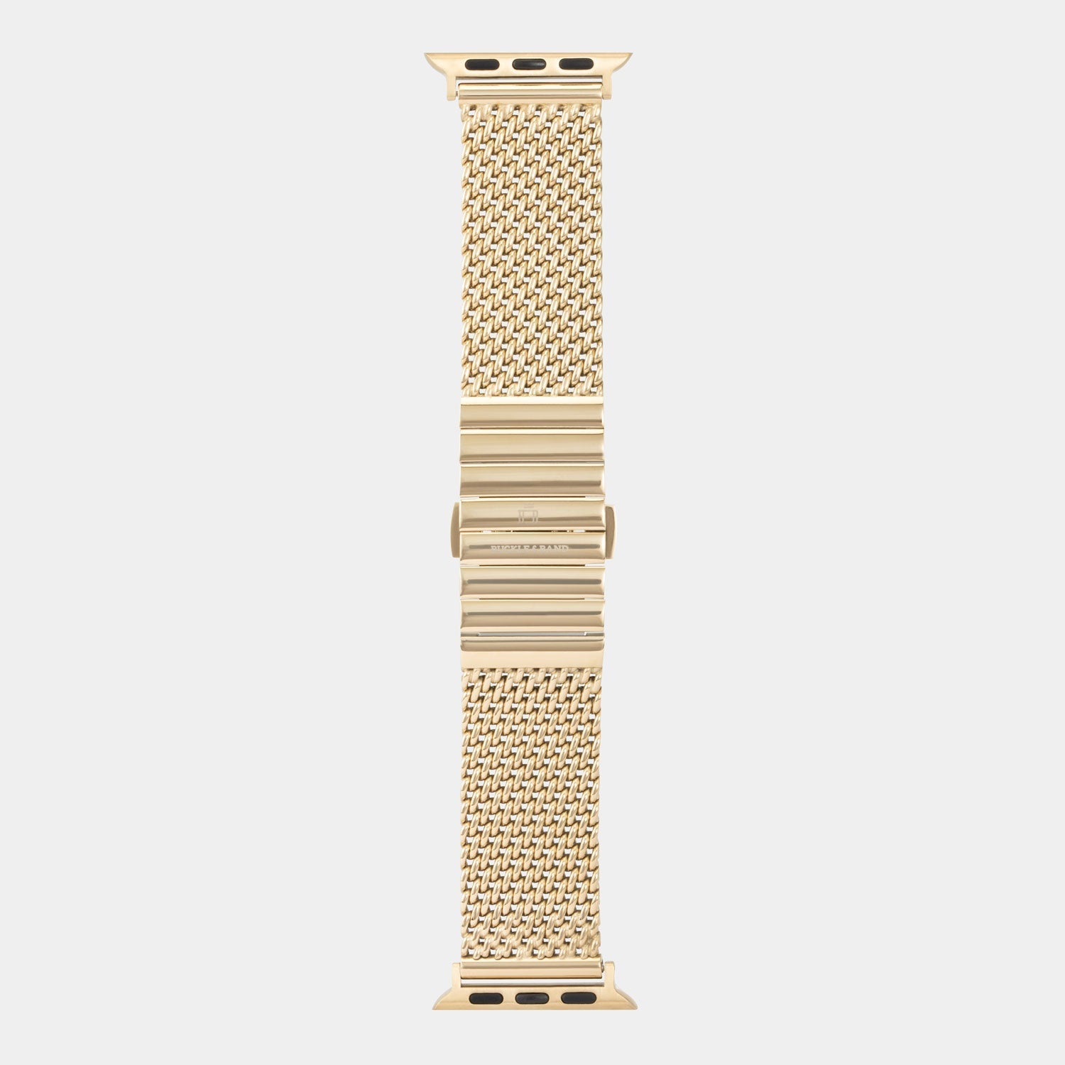 Milanese Gold Stainless Steel Luxury Apple Watch Strap - Buckle and Band - SSM - 38 - GL - GL