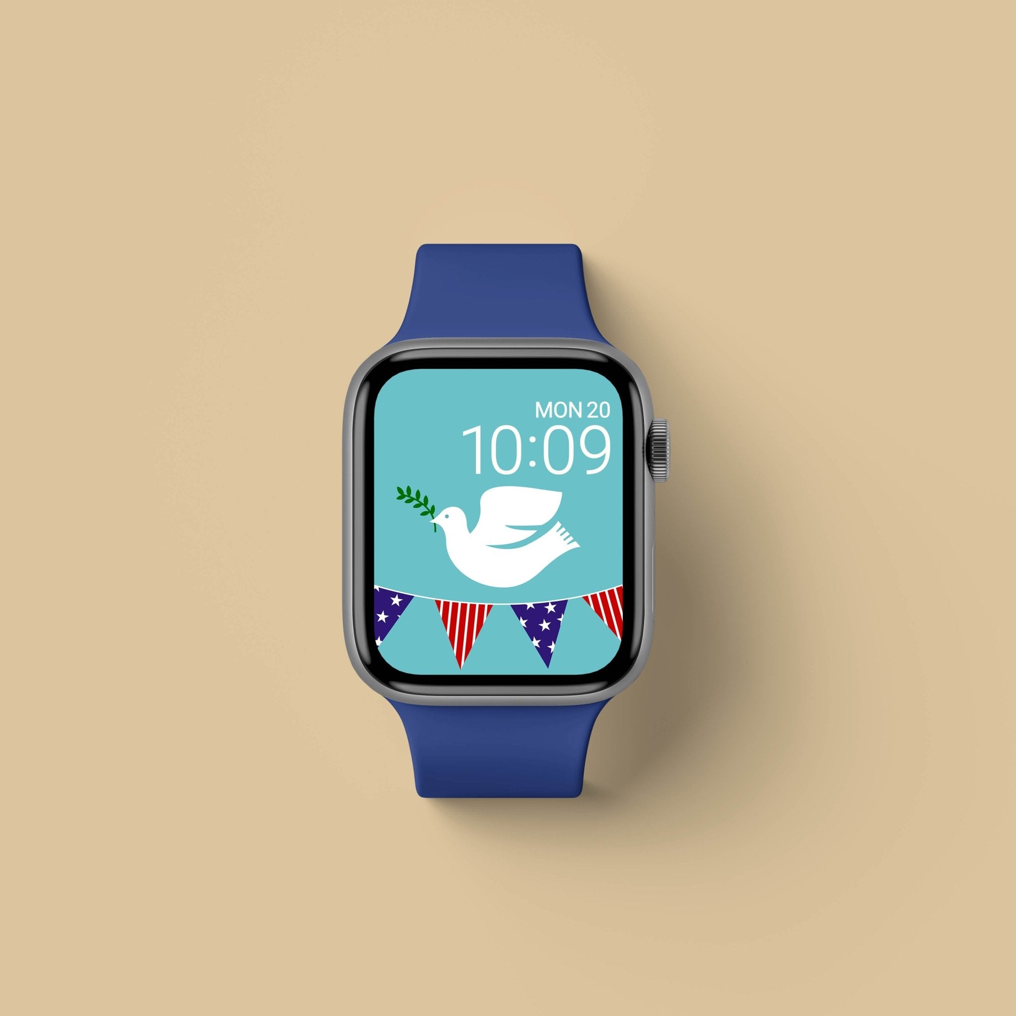 Wallpapers of the Month| Jan | Apple Watch Wallpapers - 4 Pack - Buckle and Band - JANWP