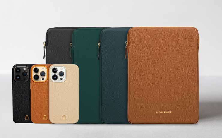 Leather iPhone Cases, MacBook case and card wallets
