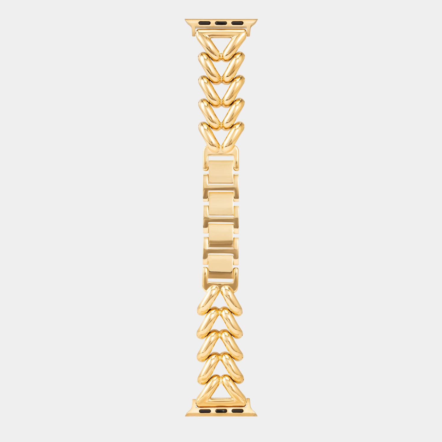 Beautiful Gold Heart Shaped Apple Watch Strap by Buckle & Band