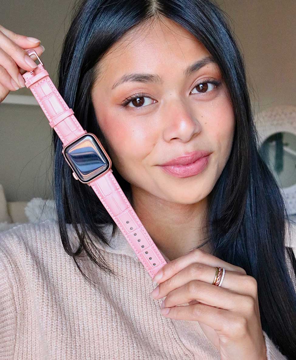 Girl with Apple Watch Strap