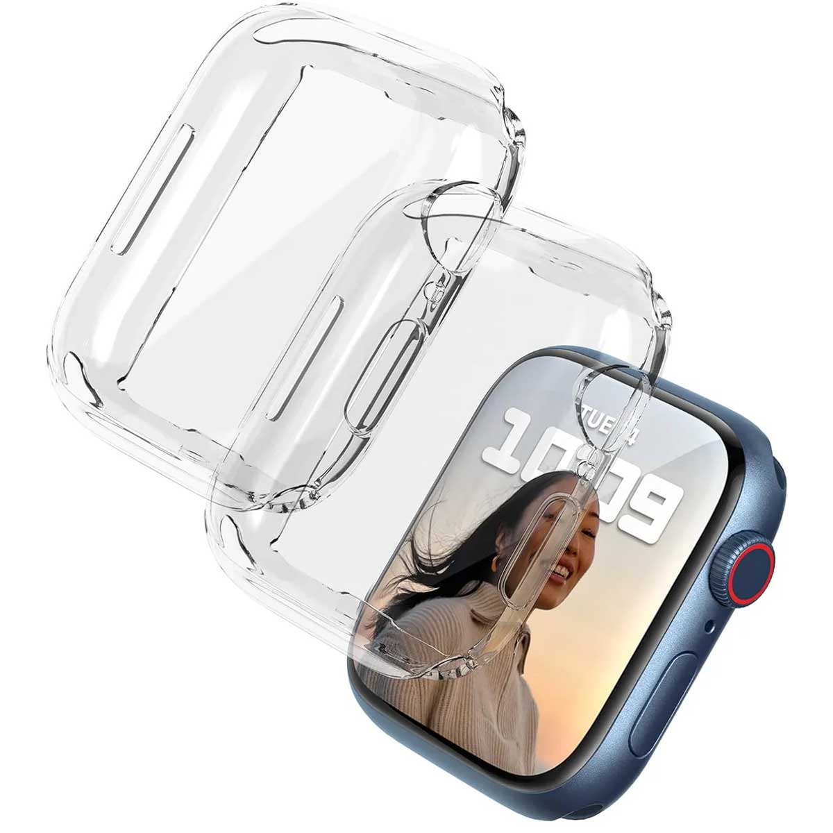 2 Pack Apple Watch Screen Cover - Buckle and Band - 