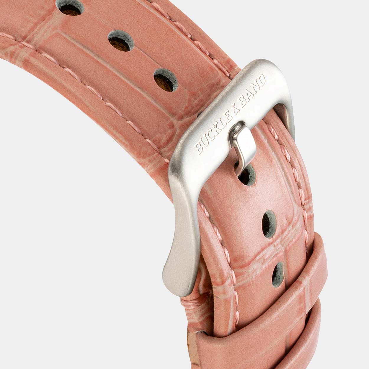 Miam Apple Watch Strap - Pink - Buckle & Band - MIA-38-PIN-GL