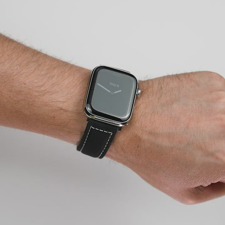 Mila Suede Strap in Black by Buckle and Band