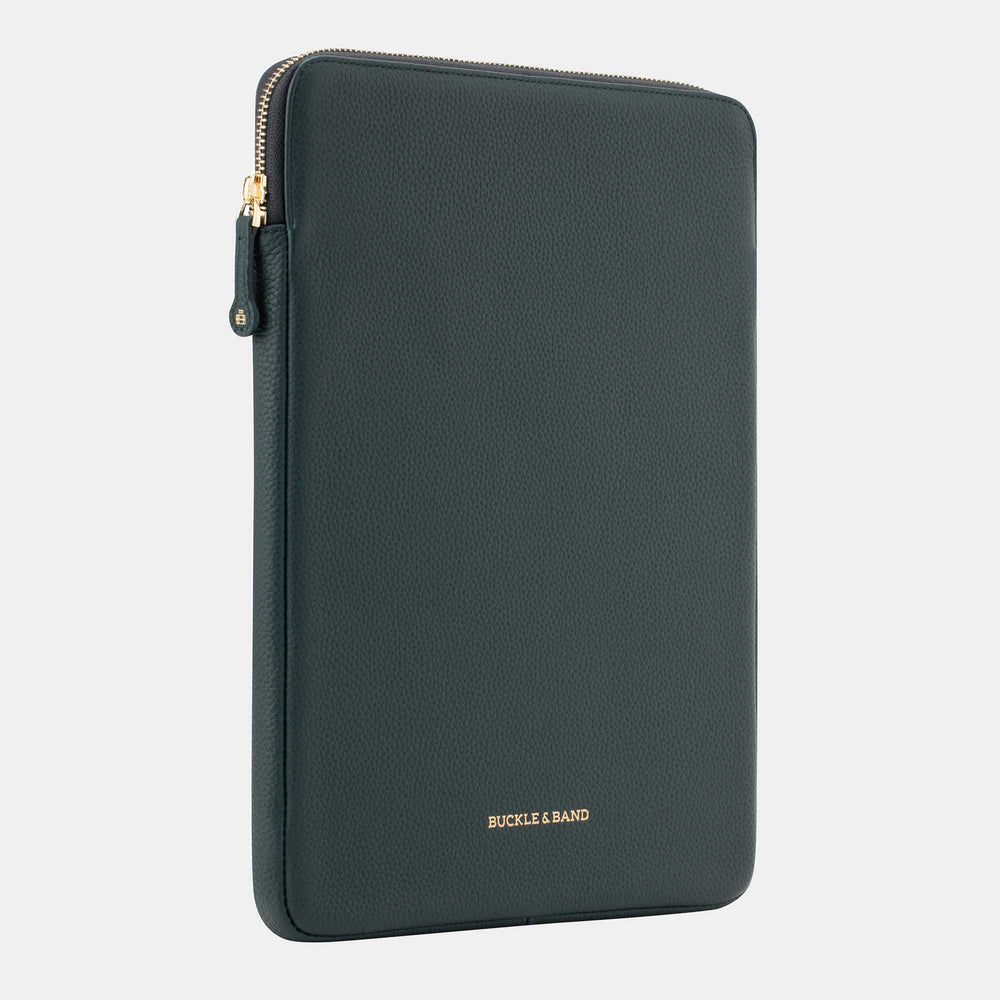 Emerald Green Leather MacBook Pro Laptop Case 13