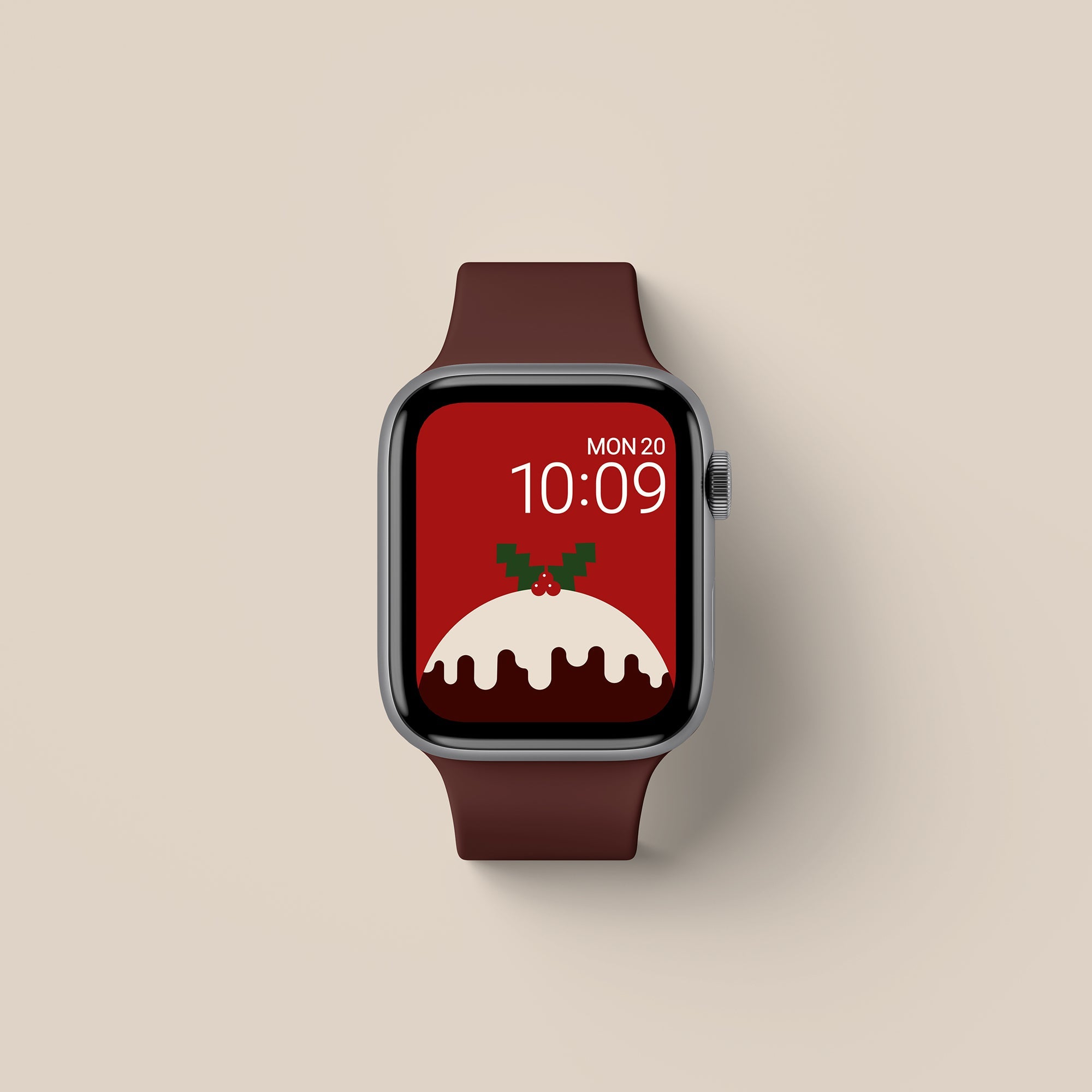 Festive Apple Watch Wallpapers (4 Pack) - Buckle and Band - FEST-CL
