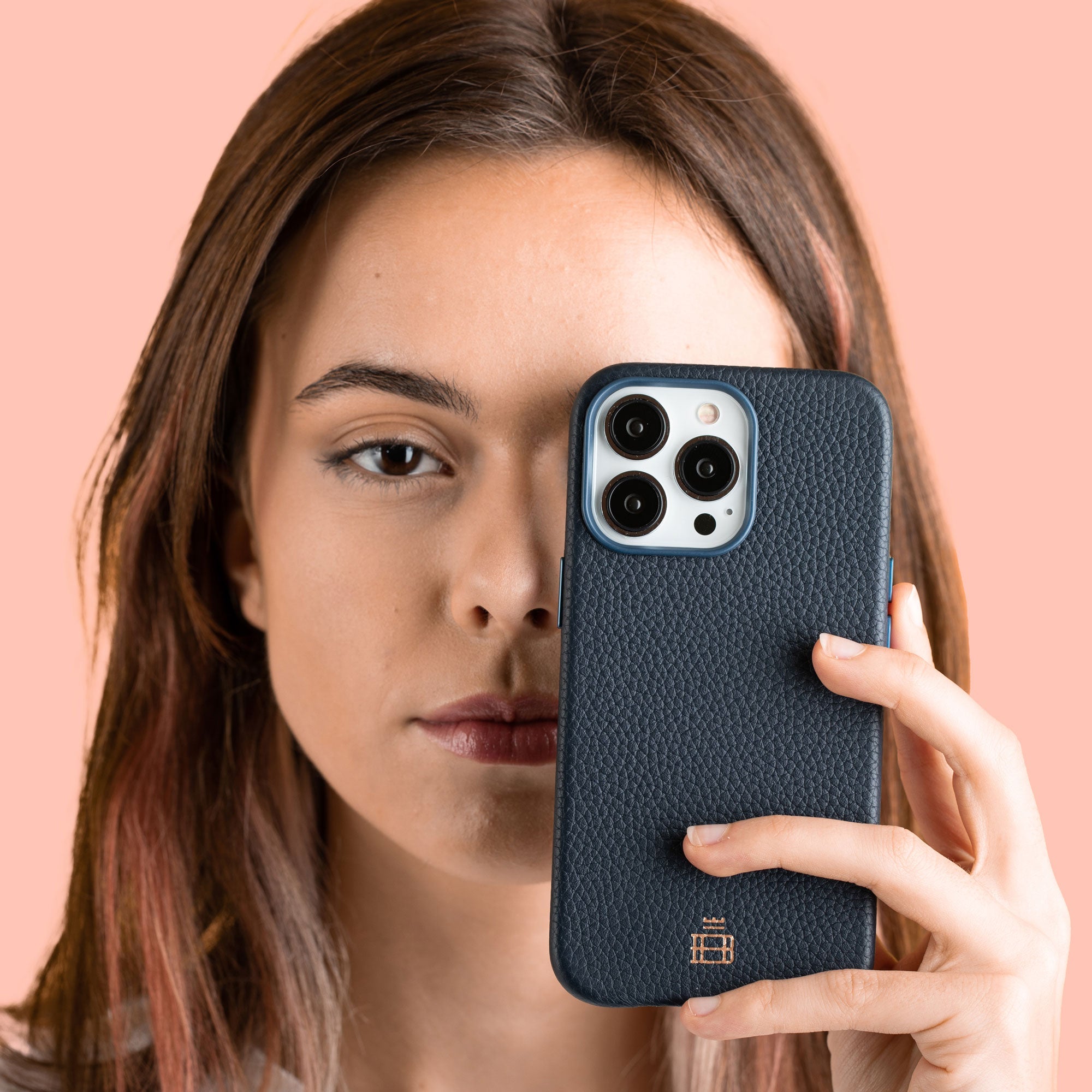 iPhone Case (13, 13 Pro or Pro Max) - Buckle and Band - IP-13P-BLK-01