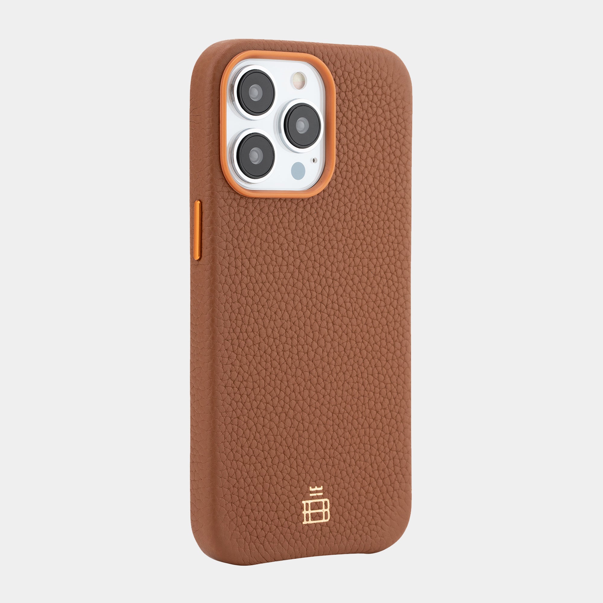 iPhone Case (13 Pro or Pro Max) - Buckle and Band - IP-13P-BRN-01
