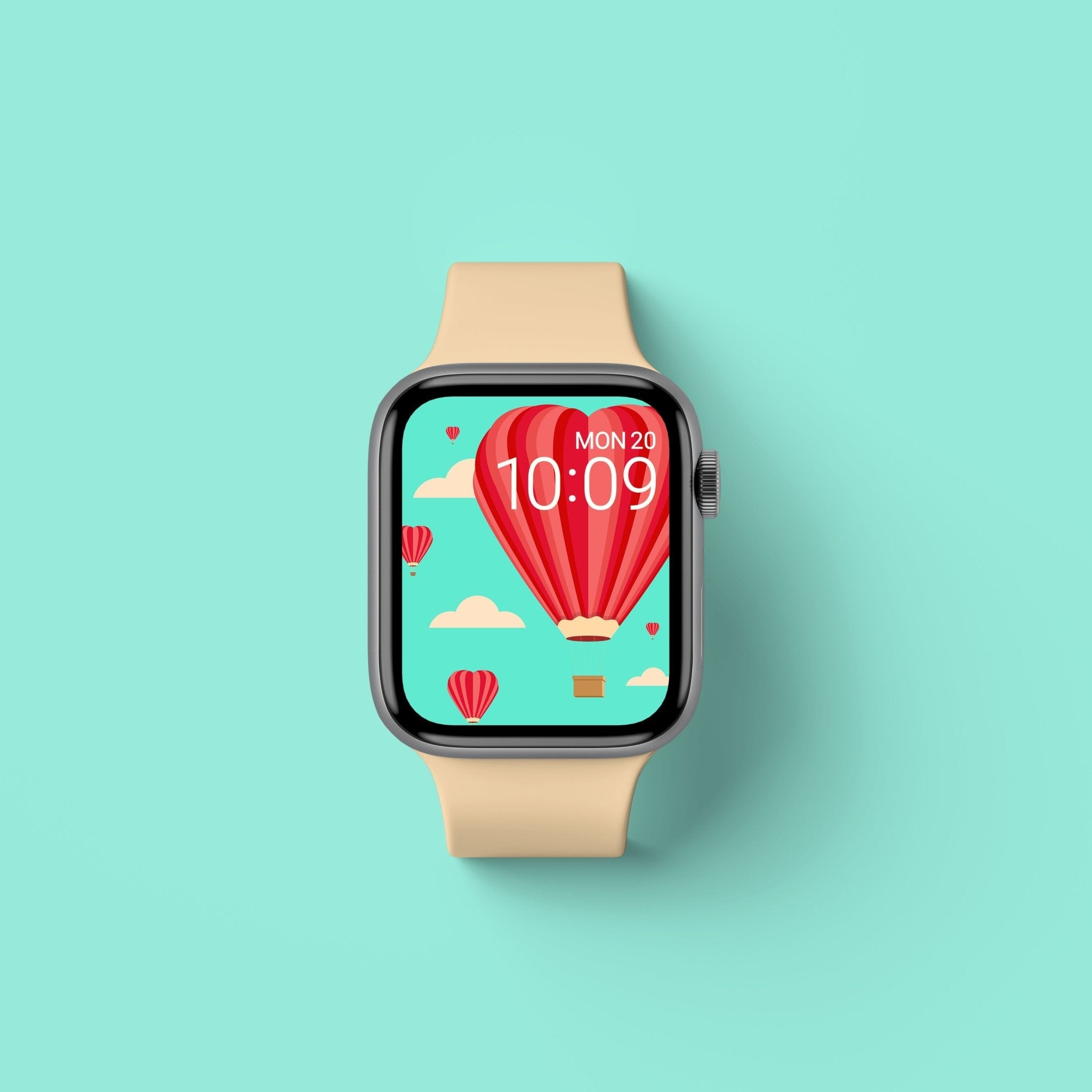Wallpapers of the Month| Feb | Apple Watch Wallpapers - 4 Pack - Buckle and Band - FEBWP