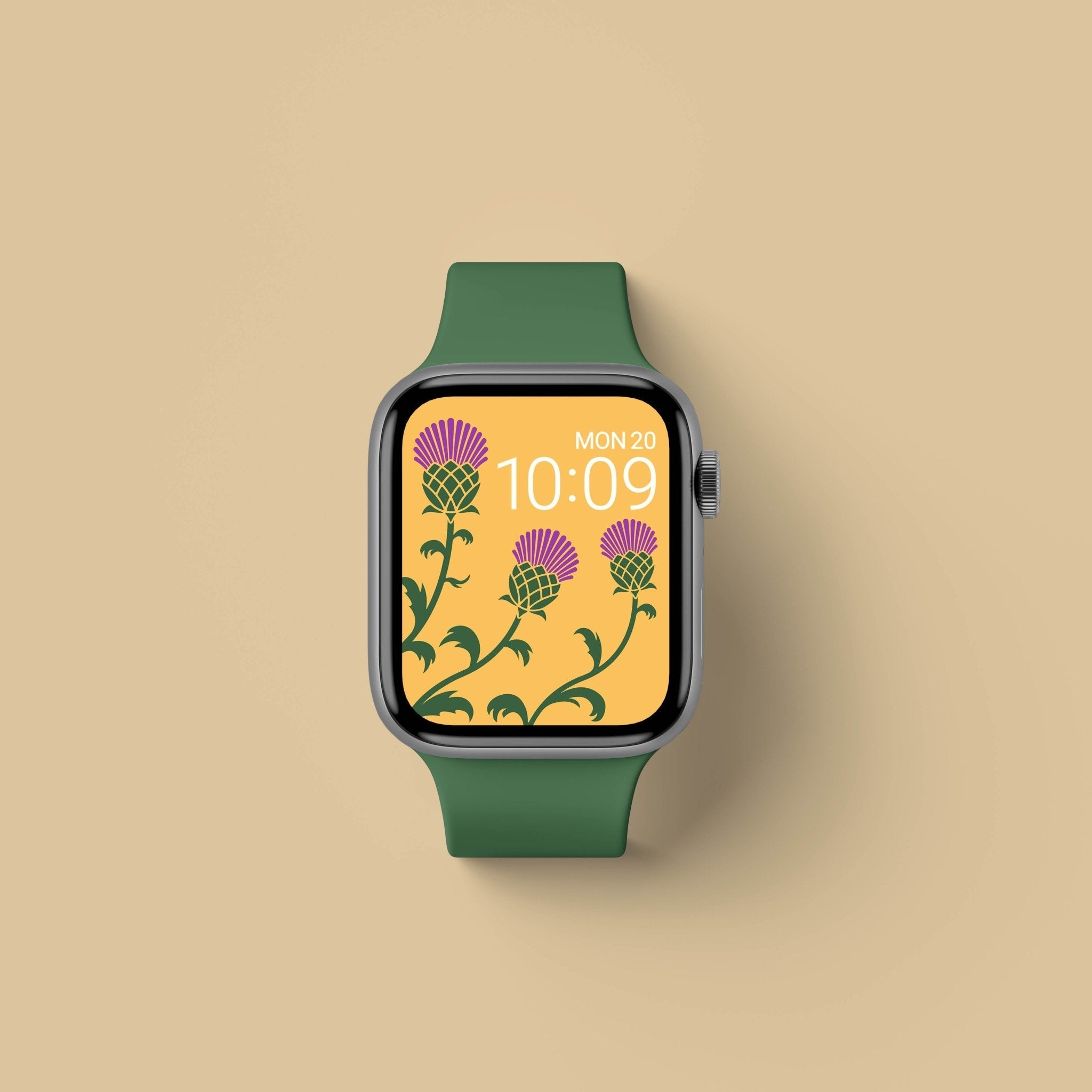 Wallpapers of the Month| Jan | Apple Watch Wallpapers - 4 Pack - Buckle and Band - JANWP
