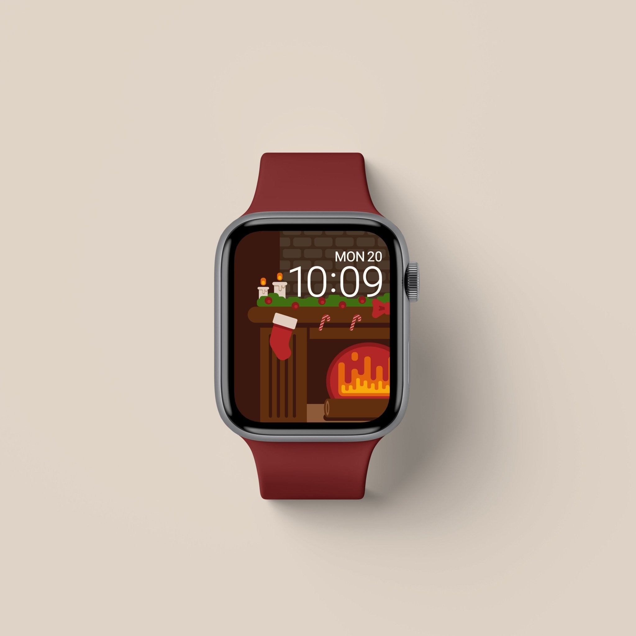 Xmas Apple Watch Wallpapers (4 Pack) - Buckle and Band - XMAS - CL